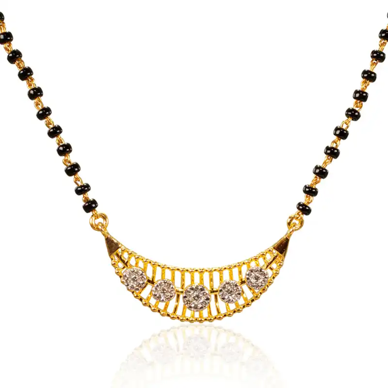 Captivating Layered Diamond Mangalsutra