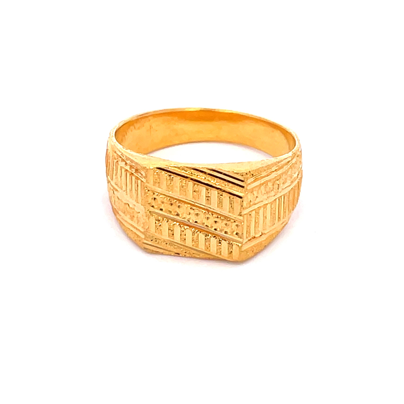 22K Gold Men's Ring