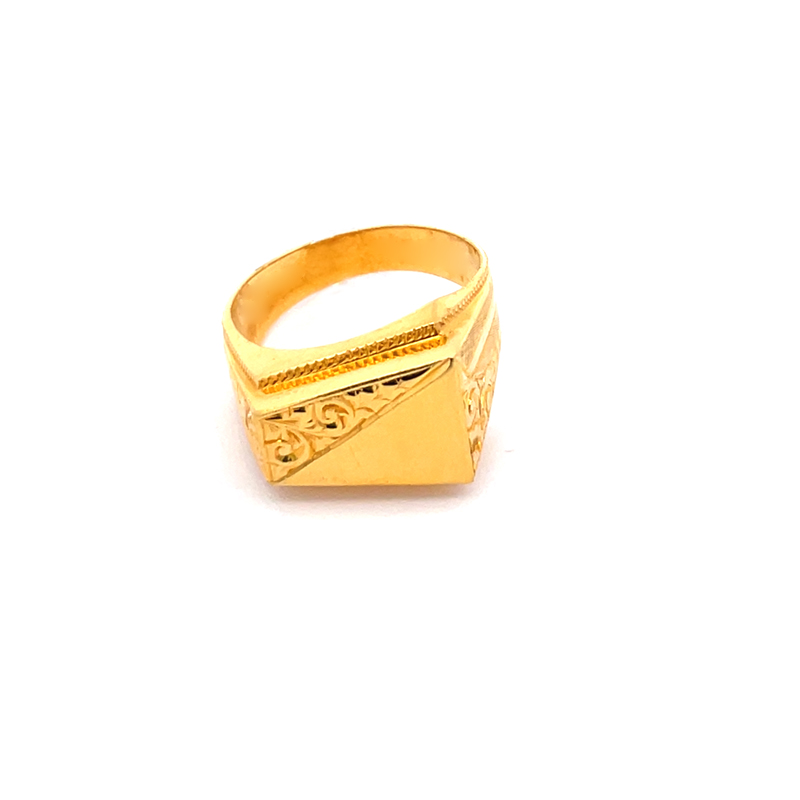 22K Gold Men's Ring