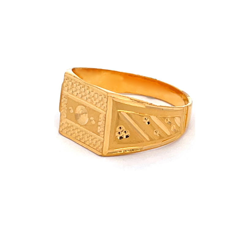 22K Gold Men's Ring