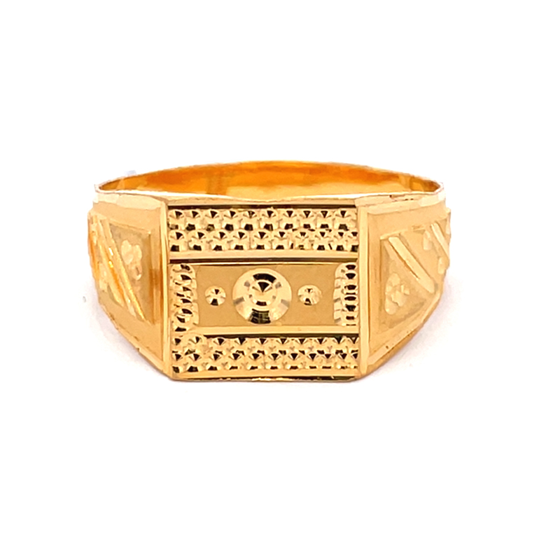 22K Gold Men's Ring