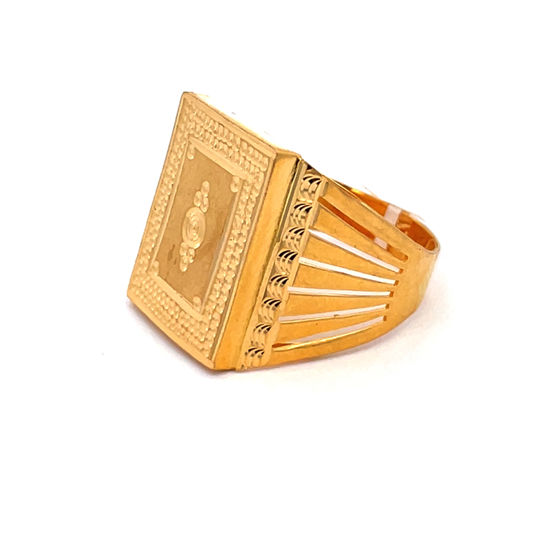 22K Gold Men's Ring -Size 11