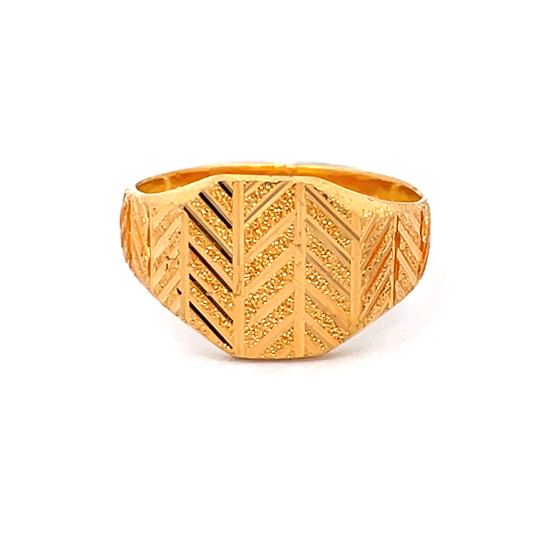 22K Gold Men's Ring