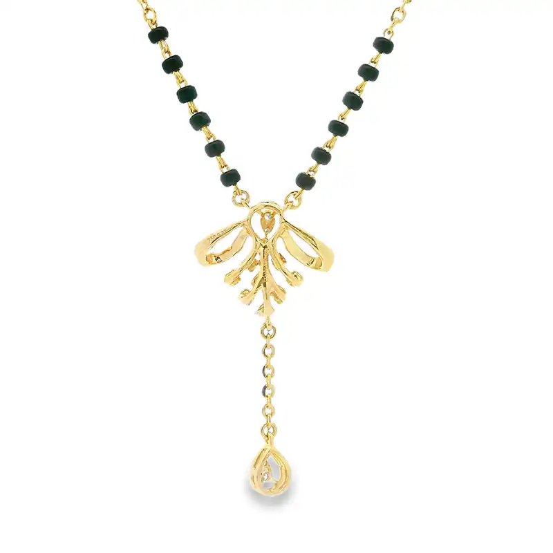 18K Gold Diamond Mangalsutra