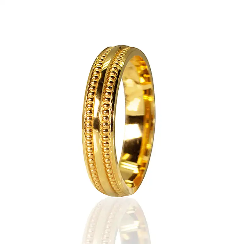 Classic Wedding Band 22K Yellow Gold 3mm