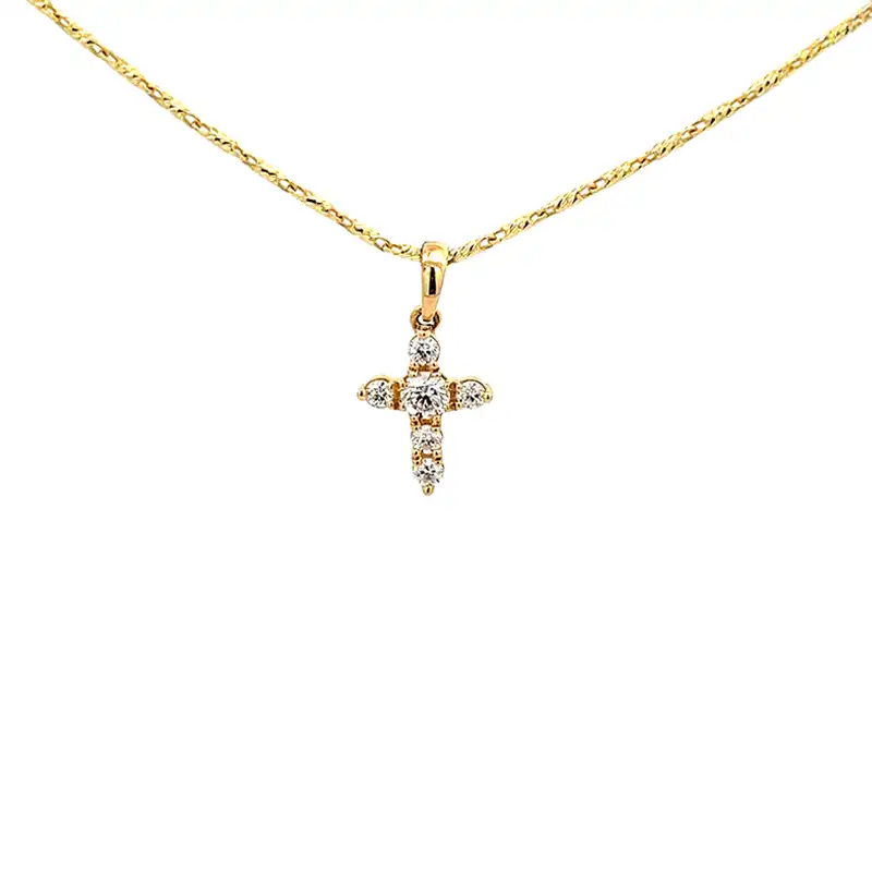 Golden Cross Pendant