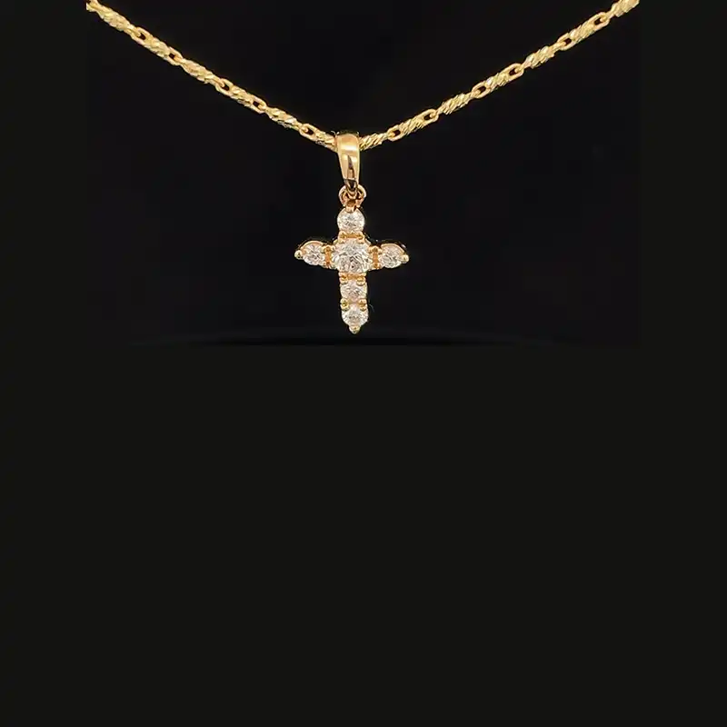 Golden Cross Pendant