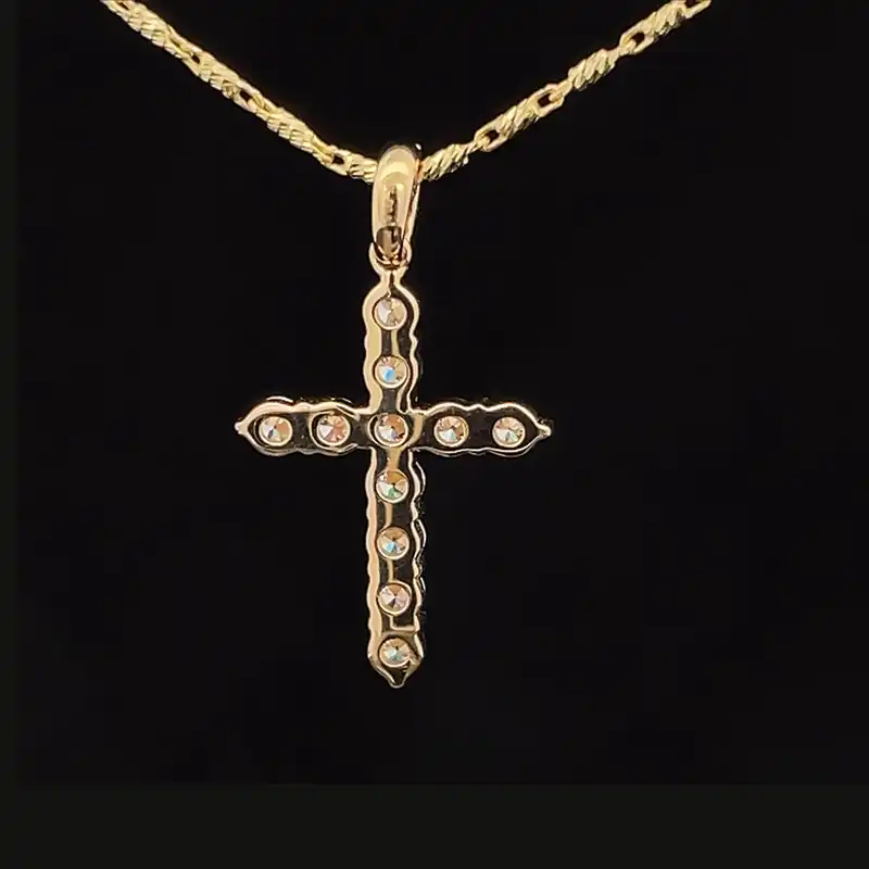 Divine Elegance Cross Pendant