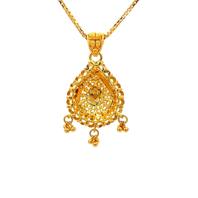 22K Yellow Gold Pendant