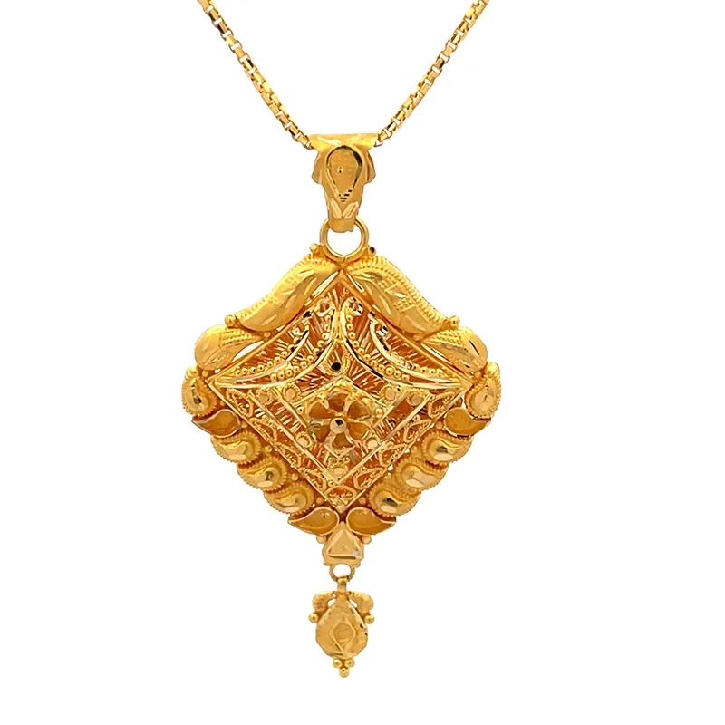 22K Yellow Gold Pendant