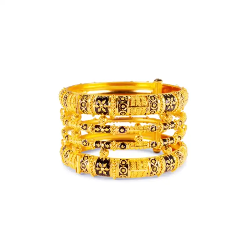 Ladies 22K Yellow Gold Kada Bangle