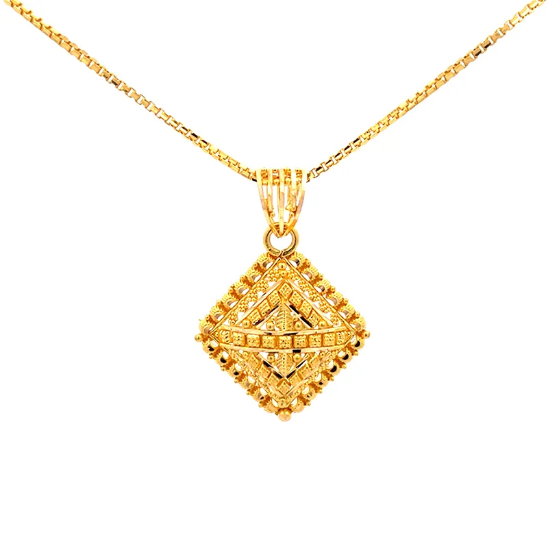 22K Gold Pendant Set