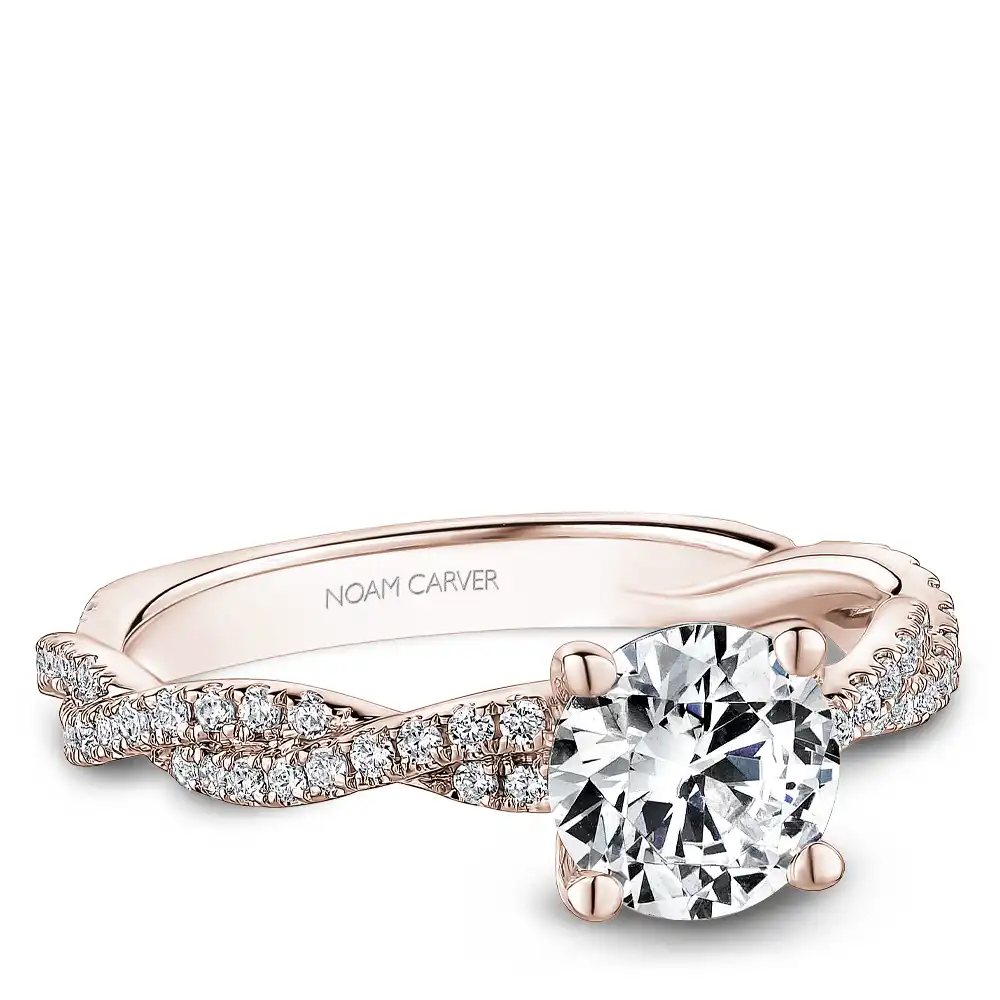 Noam Carver Semi Mount Engagement Ring