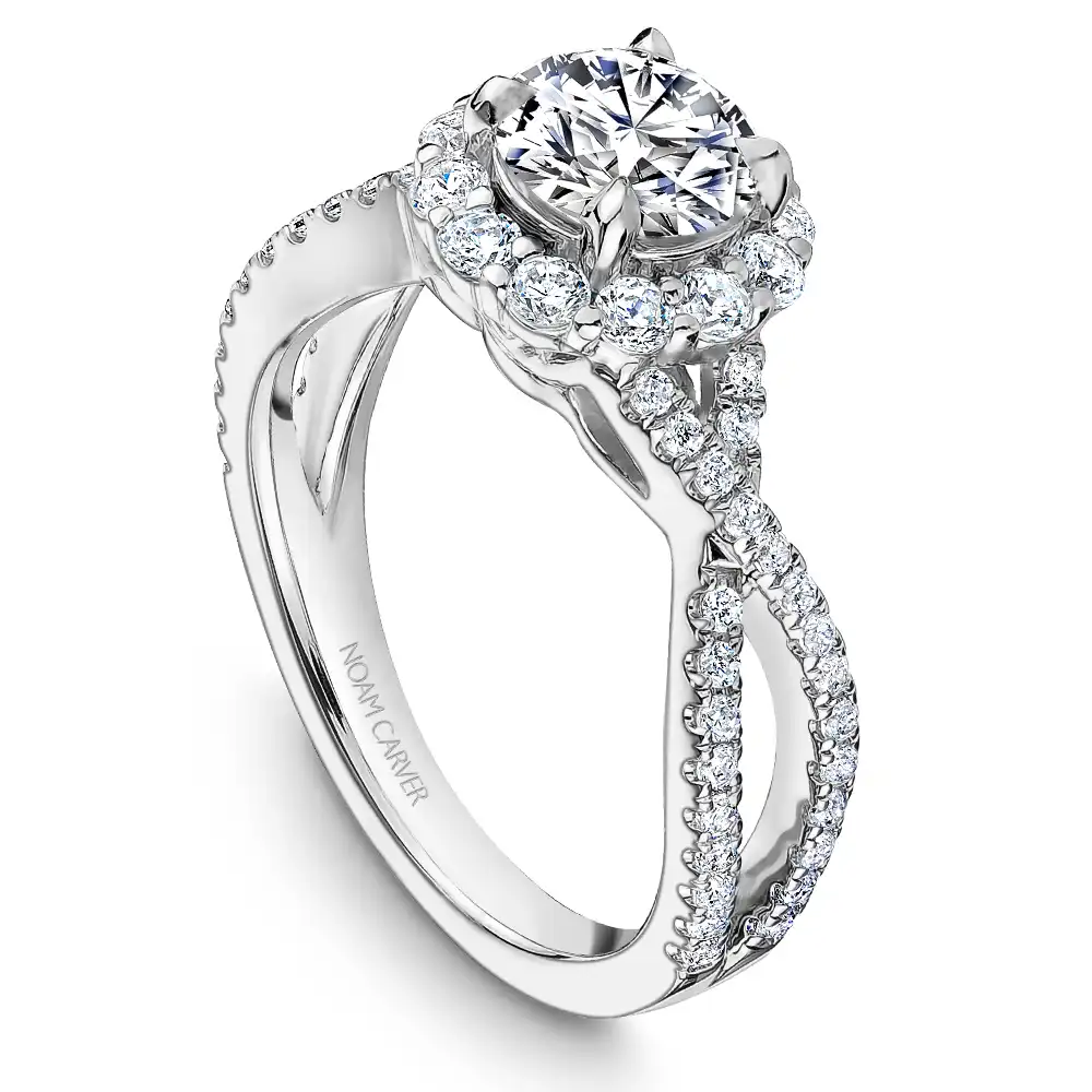 Noam Carver Semi Mount Engagement Ring