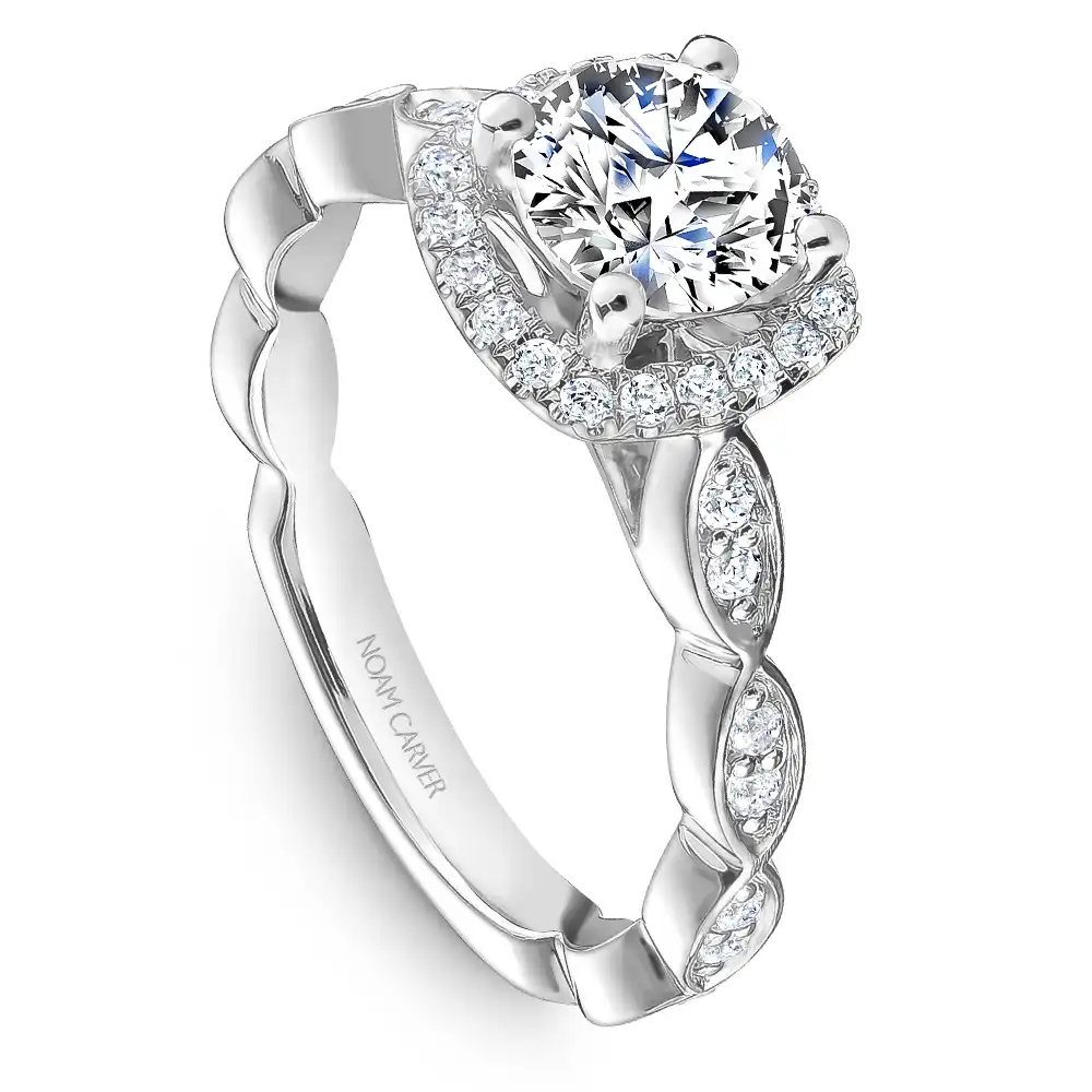 Noam Carver Semi Mount Engagement Ring