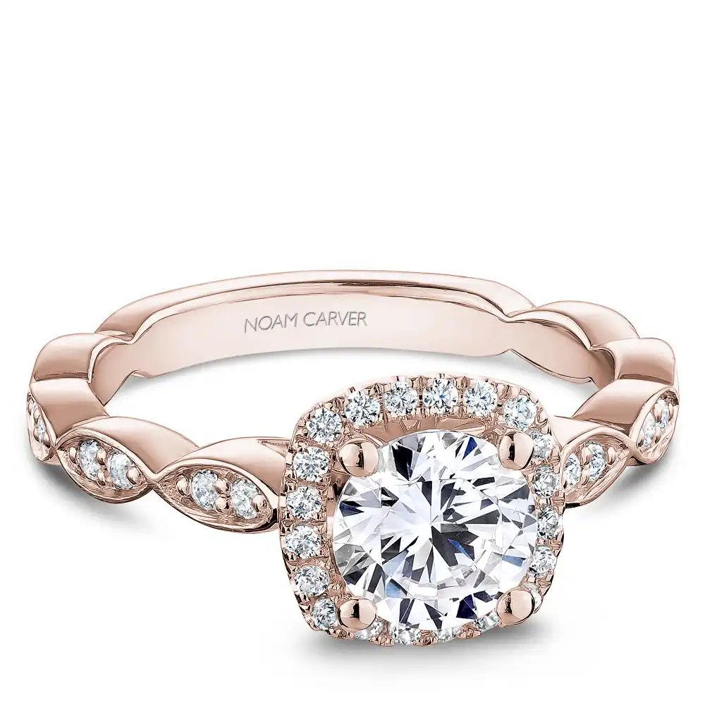 Noam Carver Semi Mount Engagement Ring