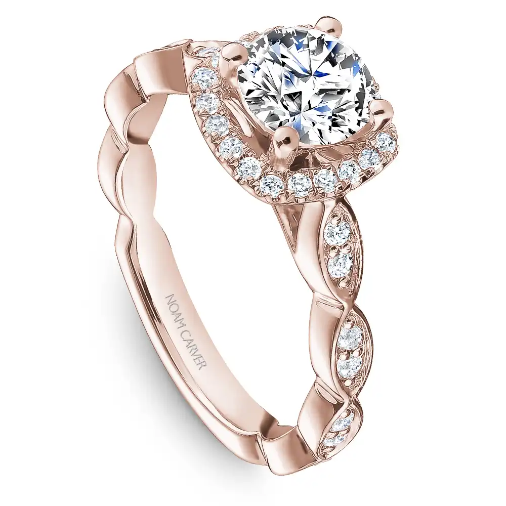 Noam Carver Semi Mount Engagement Ring