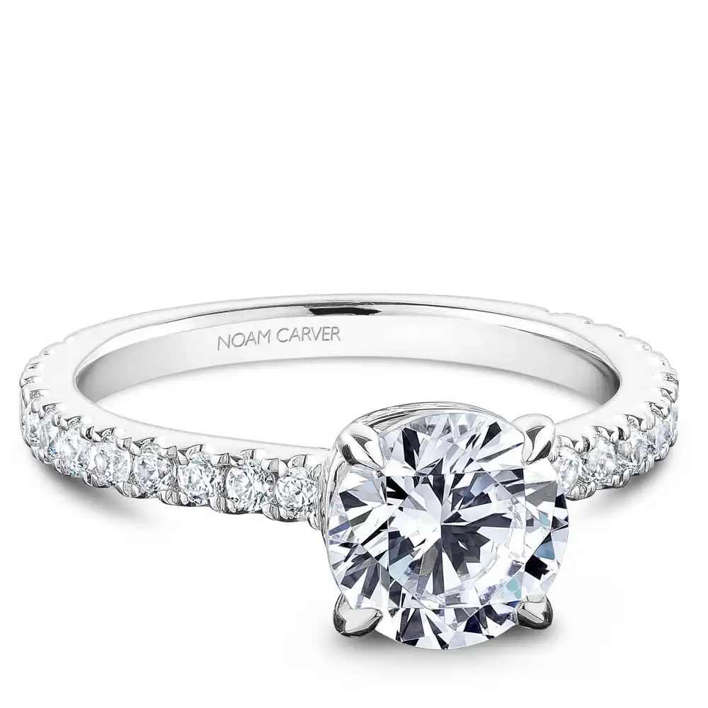 Noam Carver Semi Mount Engagement Ring