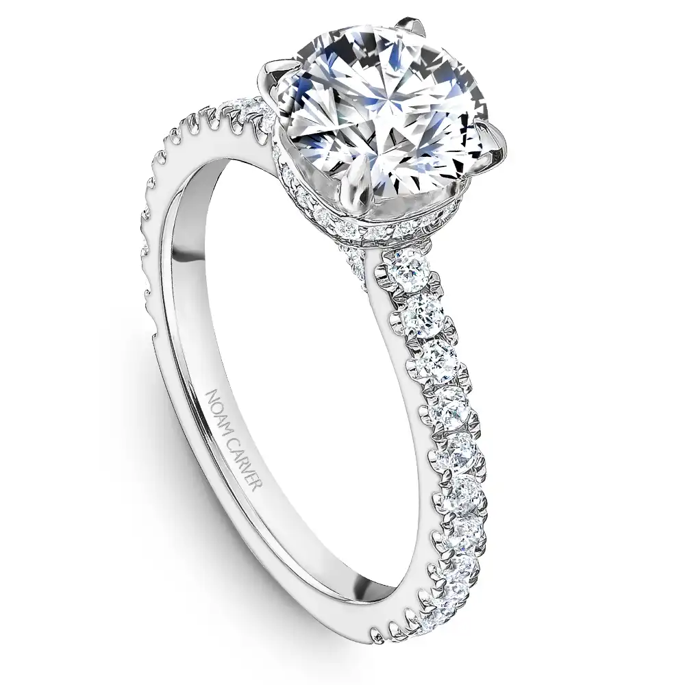 Noam Carver Semi Mount Engagement Ring