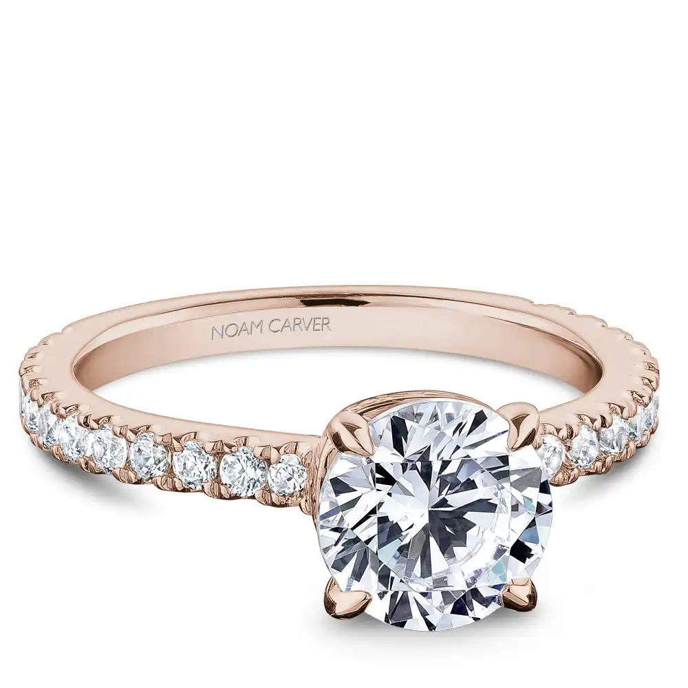 Noam Carver Semi Mount Engagement Ring