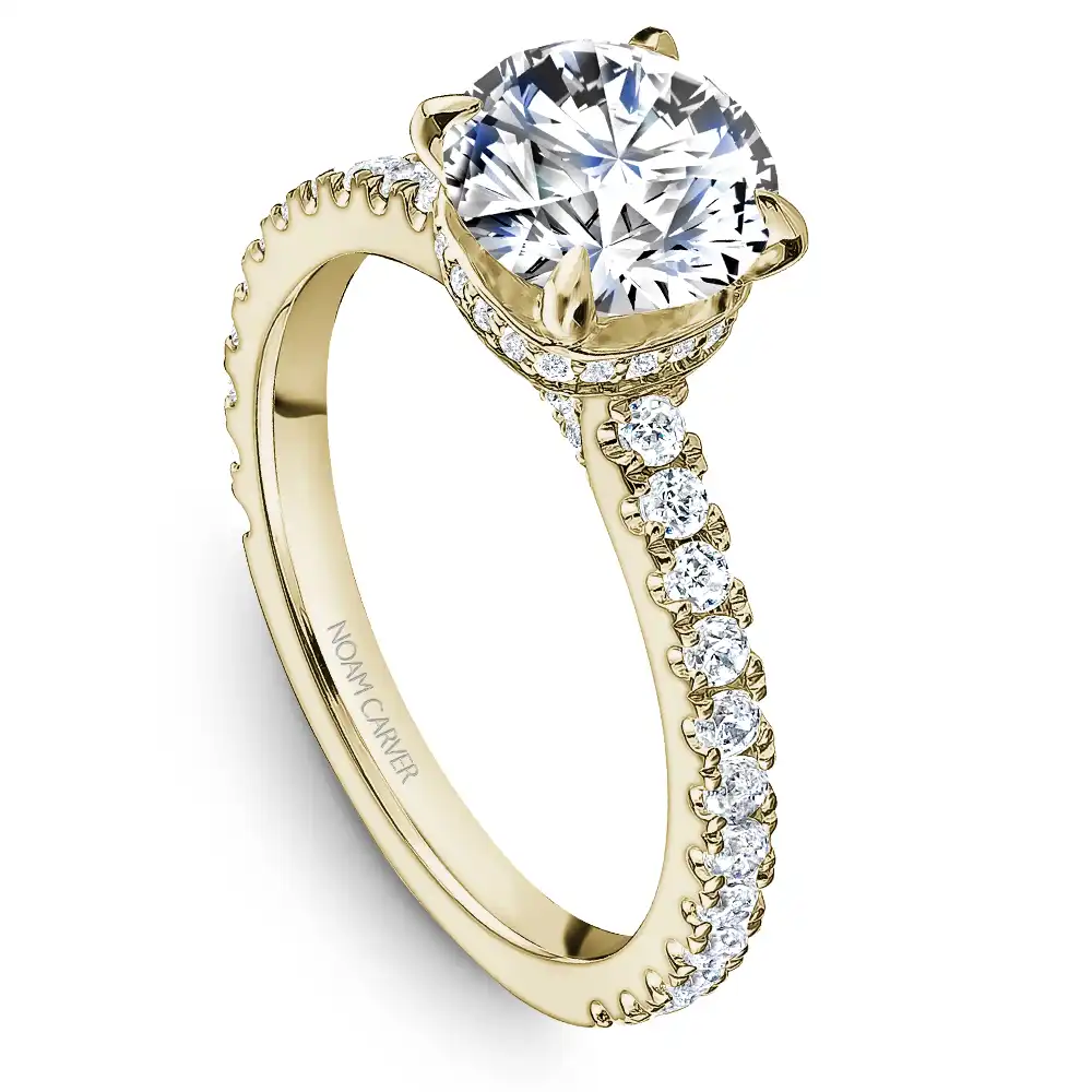 Noam Carver Semi Mount Engagement Ring