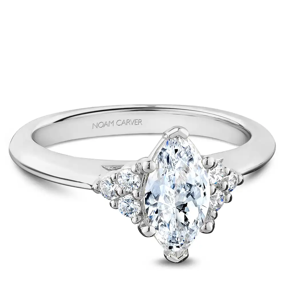 Noam Carver Semi Mount Engagement Ring