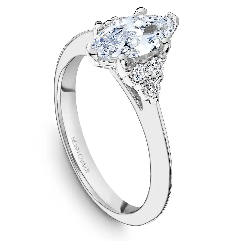 Noam Carver Semi Mount Engagement Ring