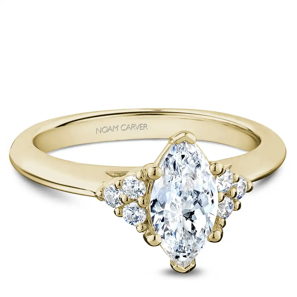 Noam Carver Semi Mount Engagement Ring