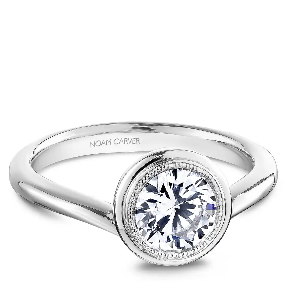 Noam Carver Semi Mount Engagement Ring