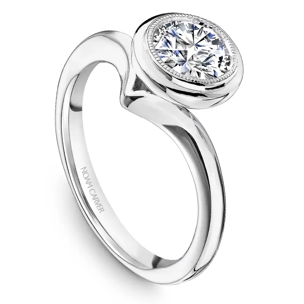 Noam Carver Semi Mount Engagement Ring