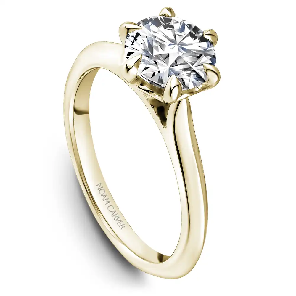 Noam Carver Semi Mount Engagement Ring