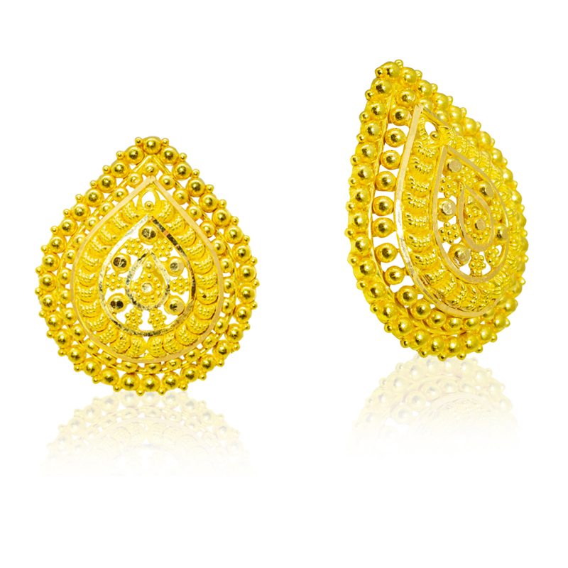 Gold Earrings for Women in 22 Karat Gold