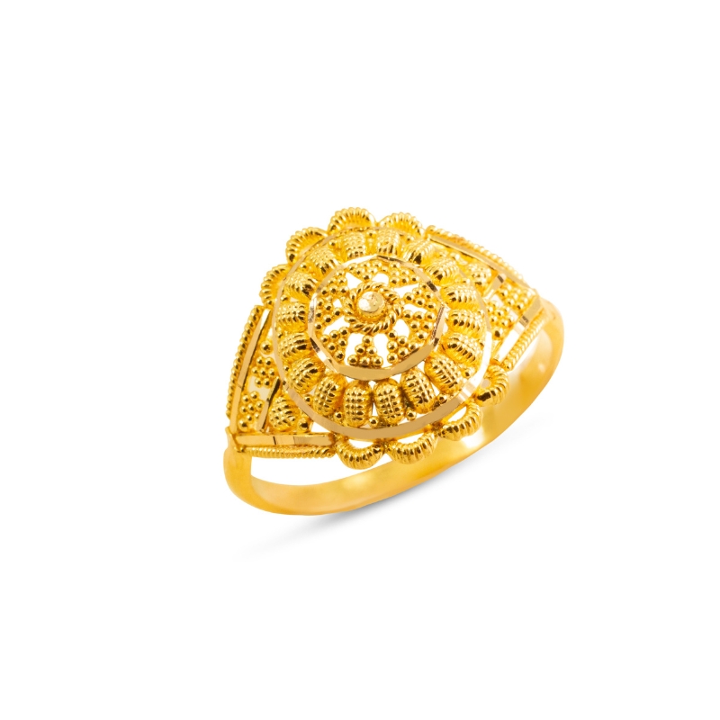 Vintage 22ct Wedding Ring, 22k Gold Band Circa 1920s, Size O.5 / 7.5. -  Ruby Lane