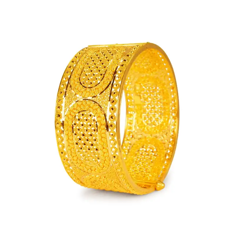 Ladies 22K Yellow Gold Kada Bangle