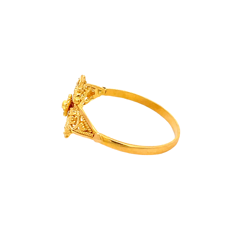 The Free Art Gold Ring