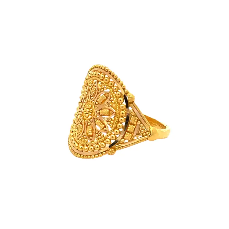 Fashion Ring in 22K Yellow Gold