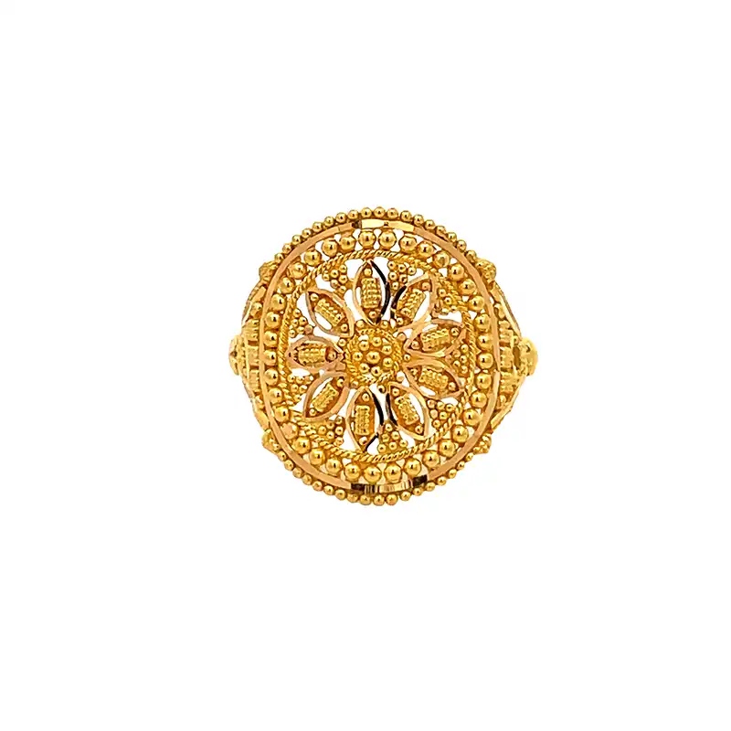 Fashion Ring in 22K Yellow Gold