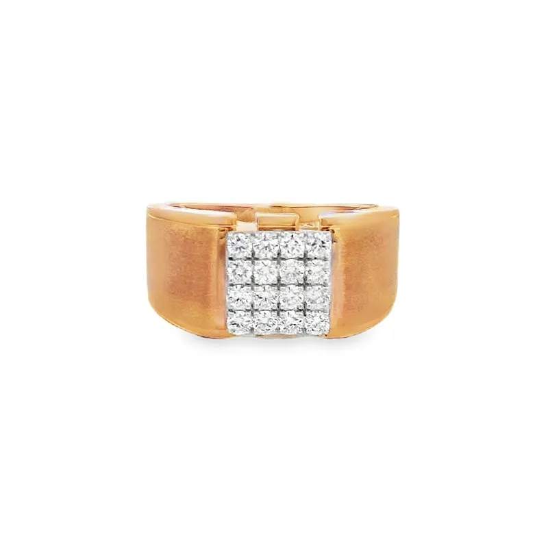 Elegant Gold and Diamond Ring