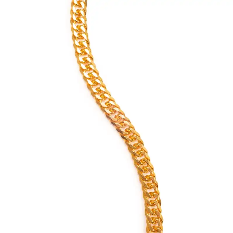 Classic Men's Bracelet in 22K Yellow Gold - 8.5 inches