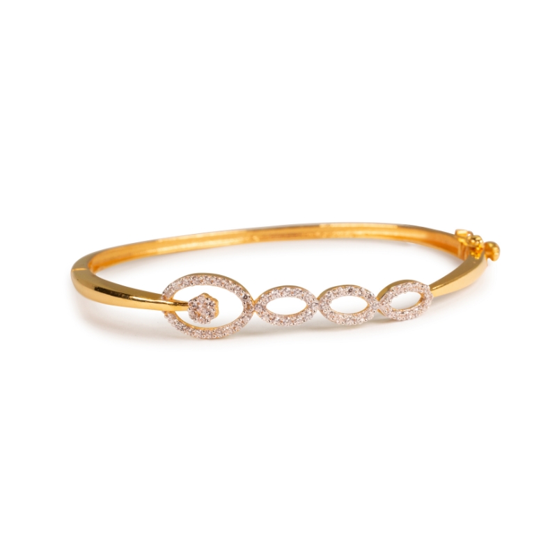 Bangles / Bracelets / Kada - Gold Jewellery Bangles / Bracelets / Kada  (BG37963796) at USD 1,719.29 A… | Plain gold bangles, Simple gold bangle,  Gold bangles design