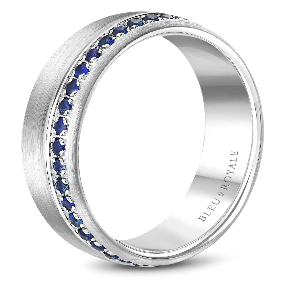 Bleu Royale Wedding Band