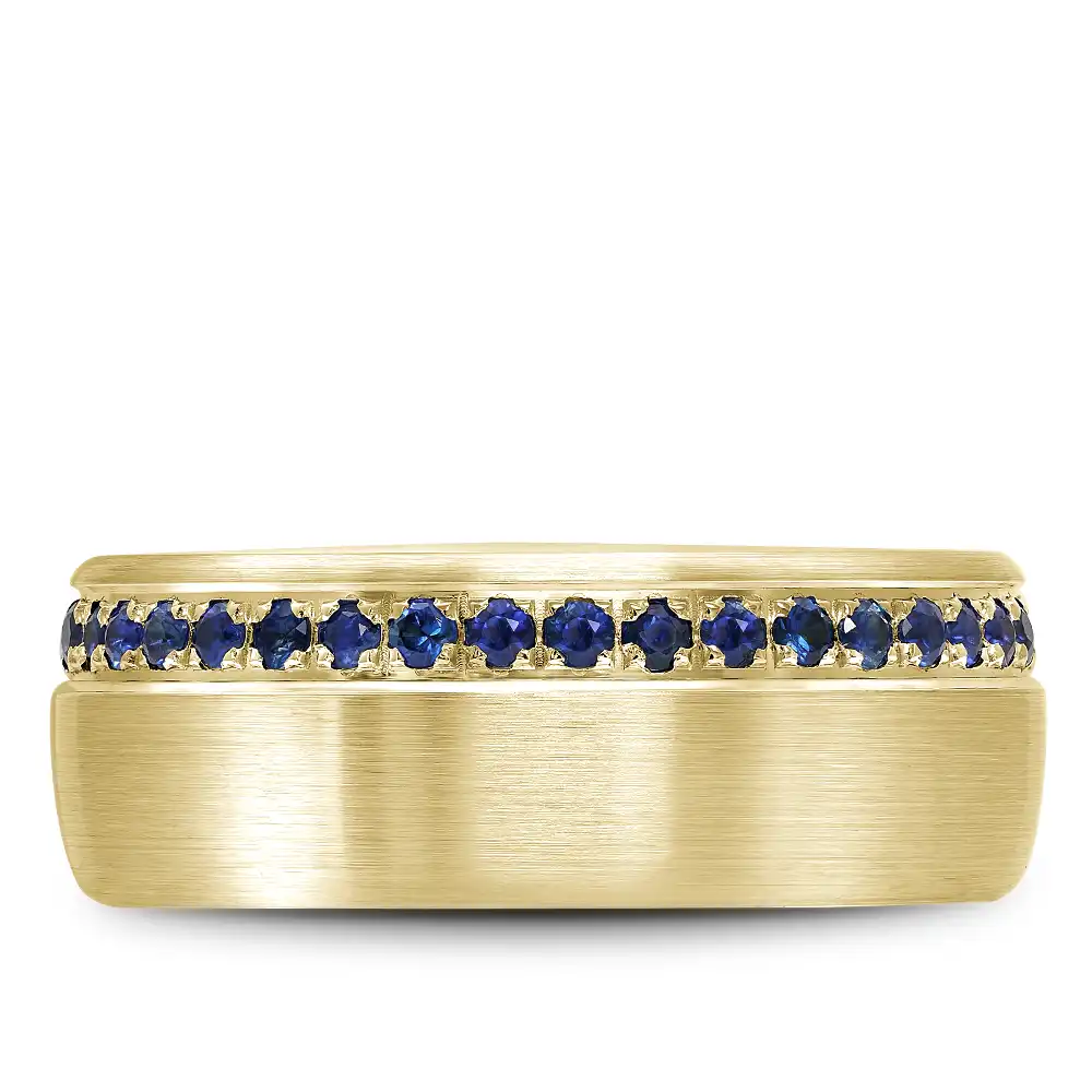 Bleu Royale Wedding Band