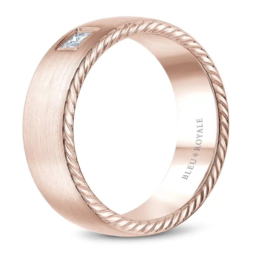 Bleu Royale Wedding Band