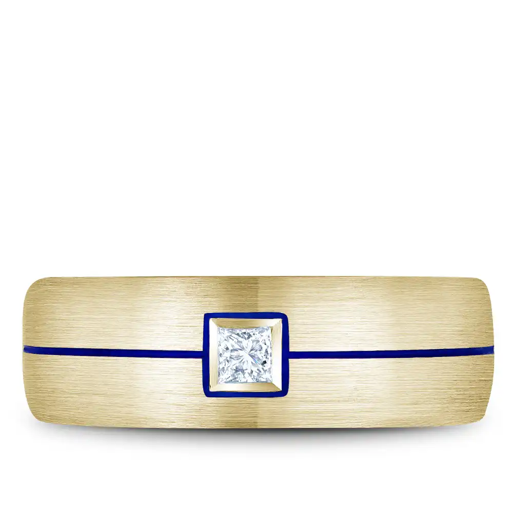 Bleu Royale Wedding Band