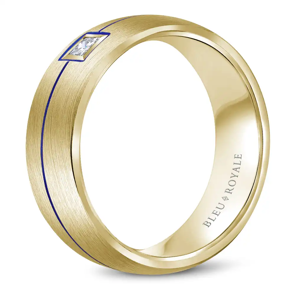 Bleu Royale Wedding Band