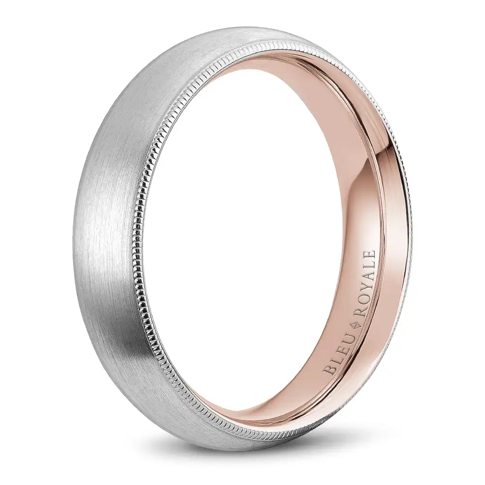 Bleu Royale Wedding Band