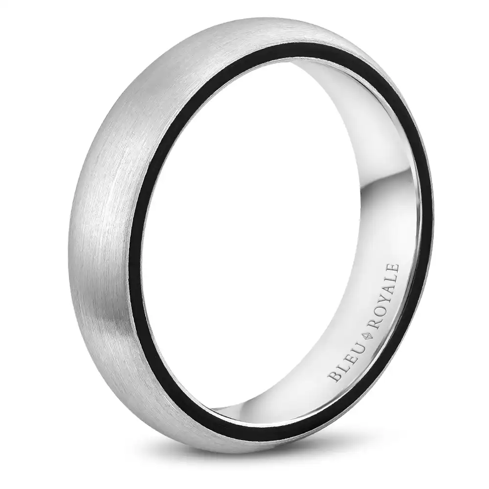 Bleu Royale Wedding Band