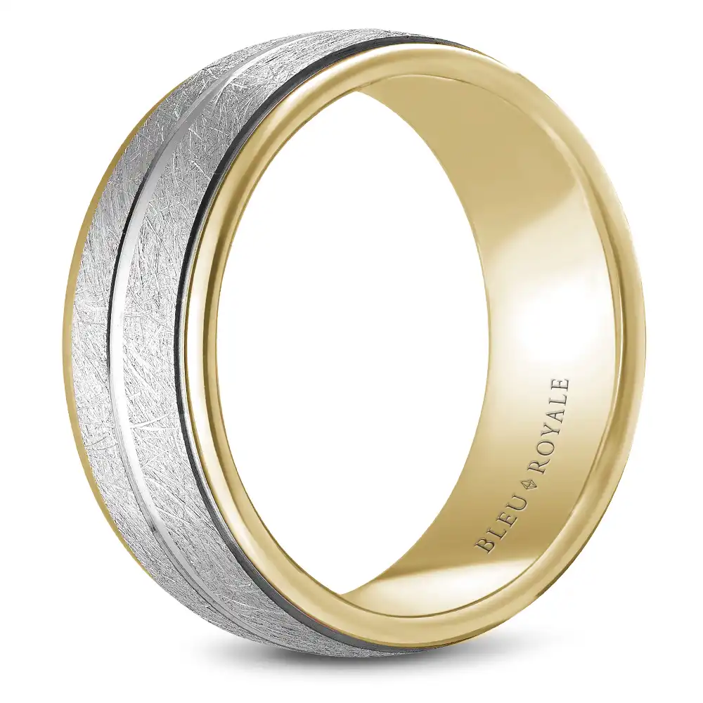 Bleu Royale Wedding Band