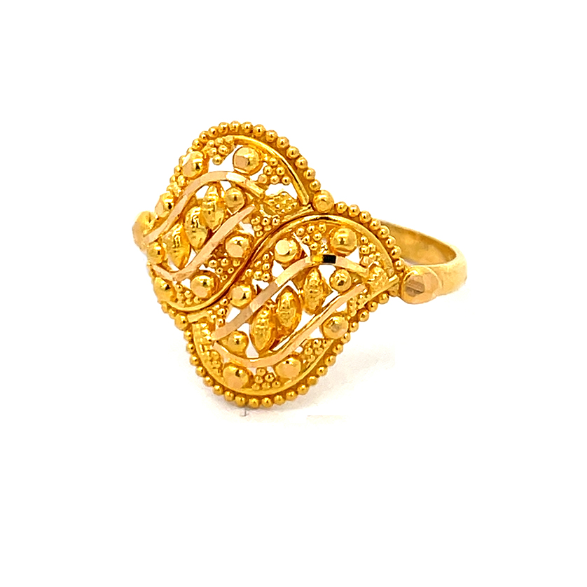 Gold Ring - 22K - size 7.25