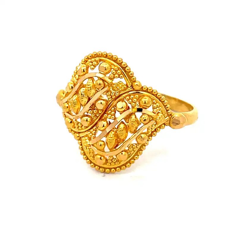 Gold Ring - 22K - size 7.25